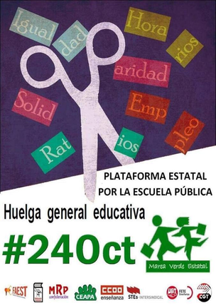 HUELGA GENERAL EDUCATIVA 24O