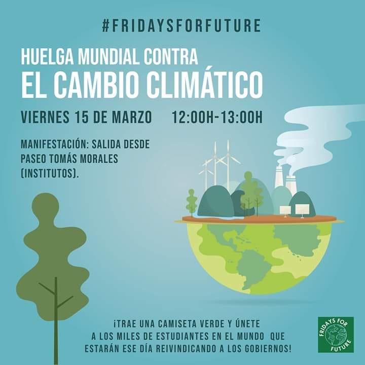 manifestación cambio climático